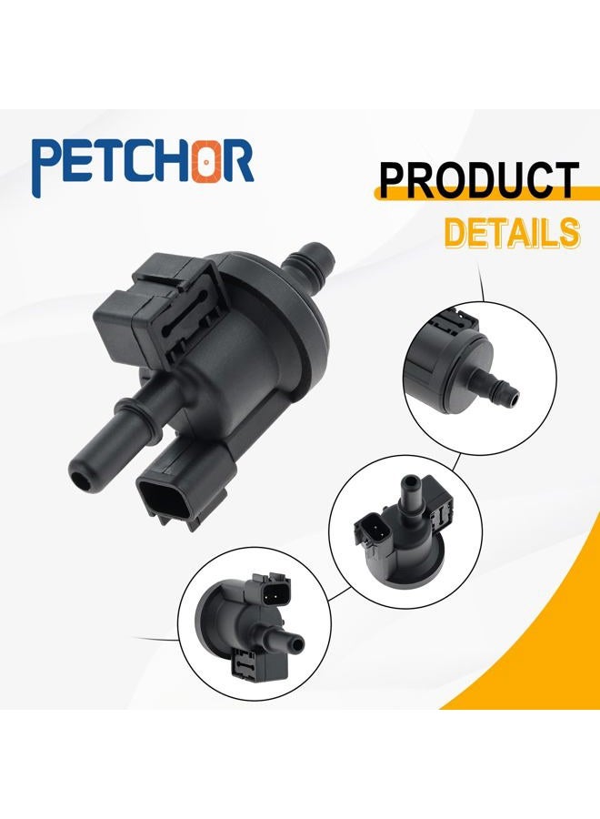 PETCHOR Emission Vapor Canister Purge Solenoid Valve Compatible with Ford 2013-2016, Replaces Part # CU5A9G886AA, 0280142519, DG9Z9D289A - Image 5