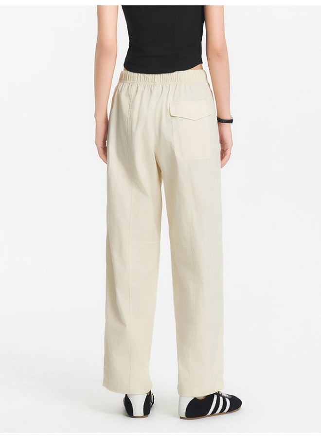 سيمير بنطلون فضفاض بلون موحد للنساء - Image 3