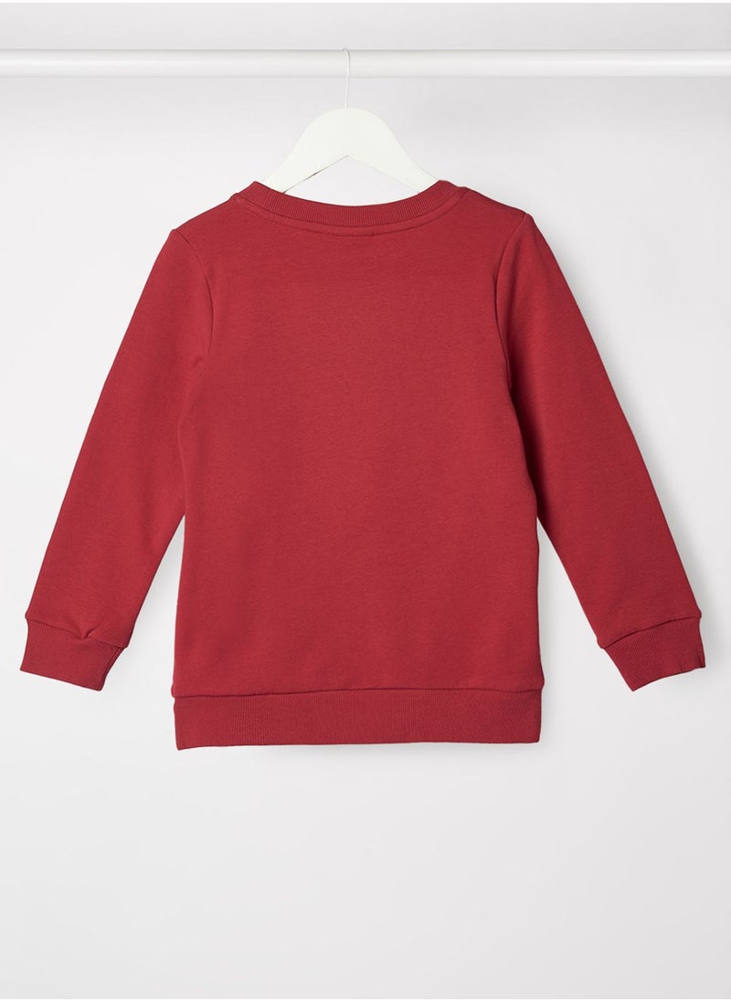 NAME IT - Kids Mickey Mouse Print Sweatshirt - Image 1