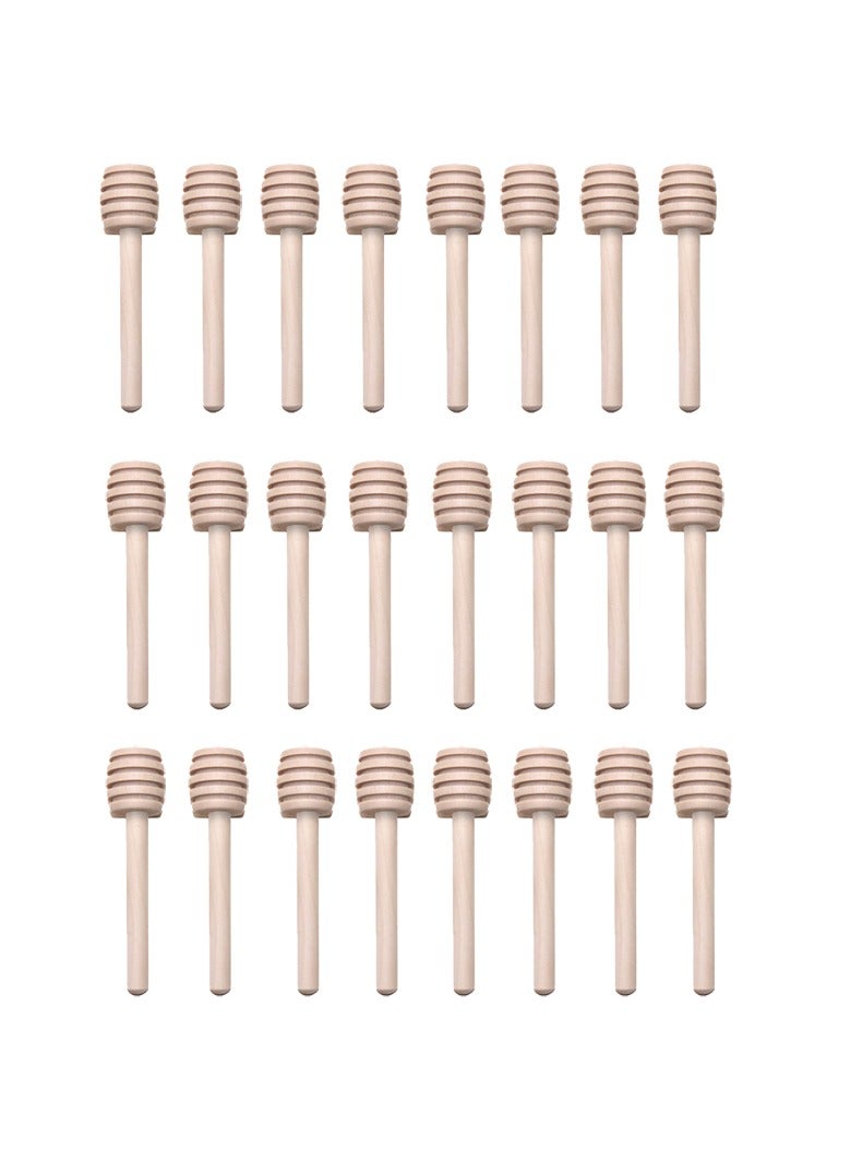24 Pcs Honey Dipper Stick Mini Wood Honey Dipper  - Image 1