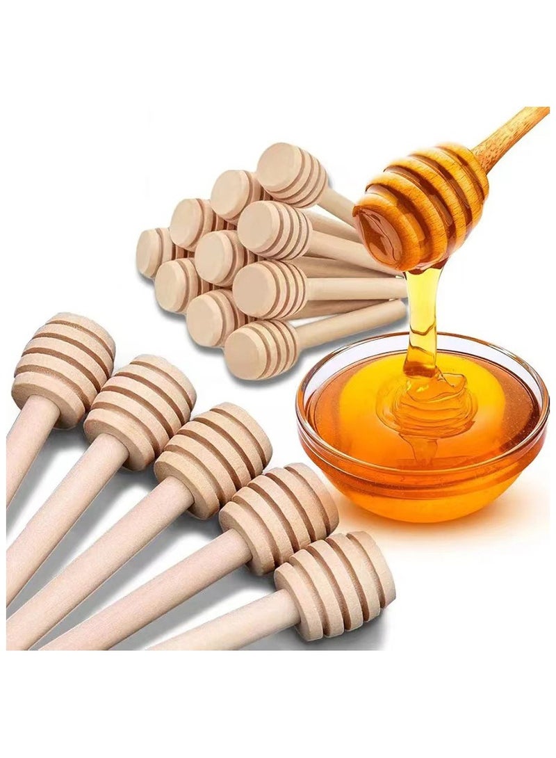 24 Pcs Honey Dipper Stick Mini Wood Honey Dipper  - Image 3