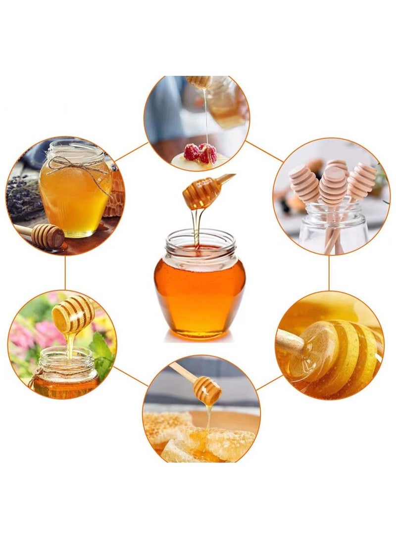 24 Pcs Honey Dipper Stick Mini Wood Honey Dipper  - Image 4