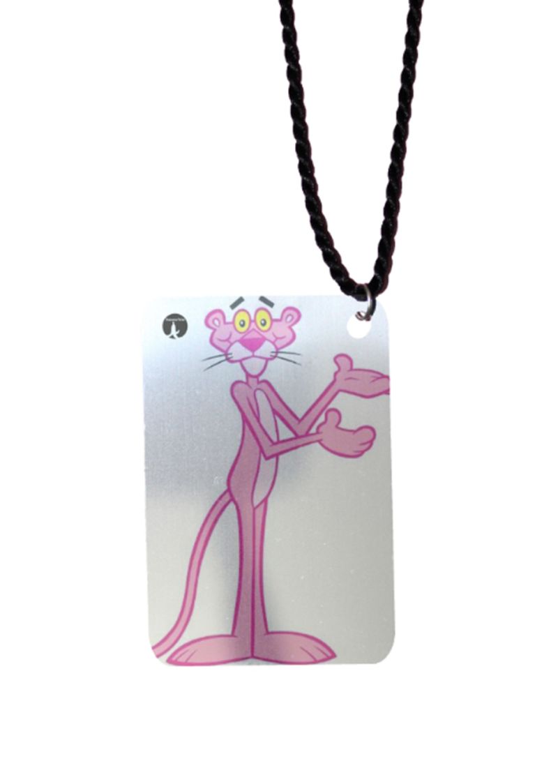 RKN Pink Panther Printed Car Mirror Pendant - Image 1