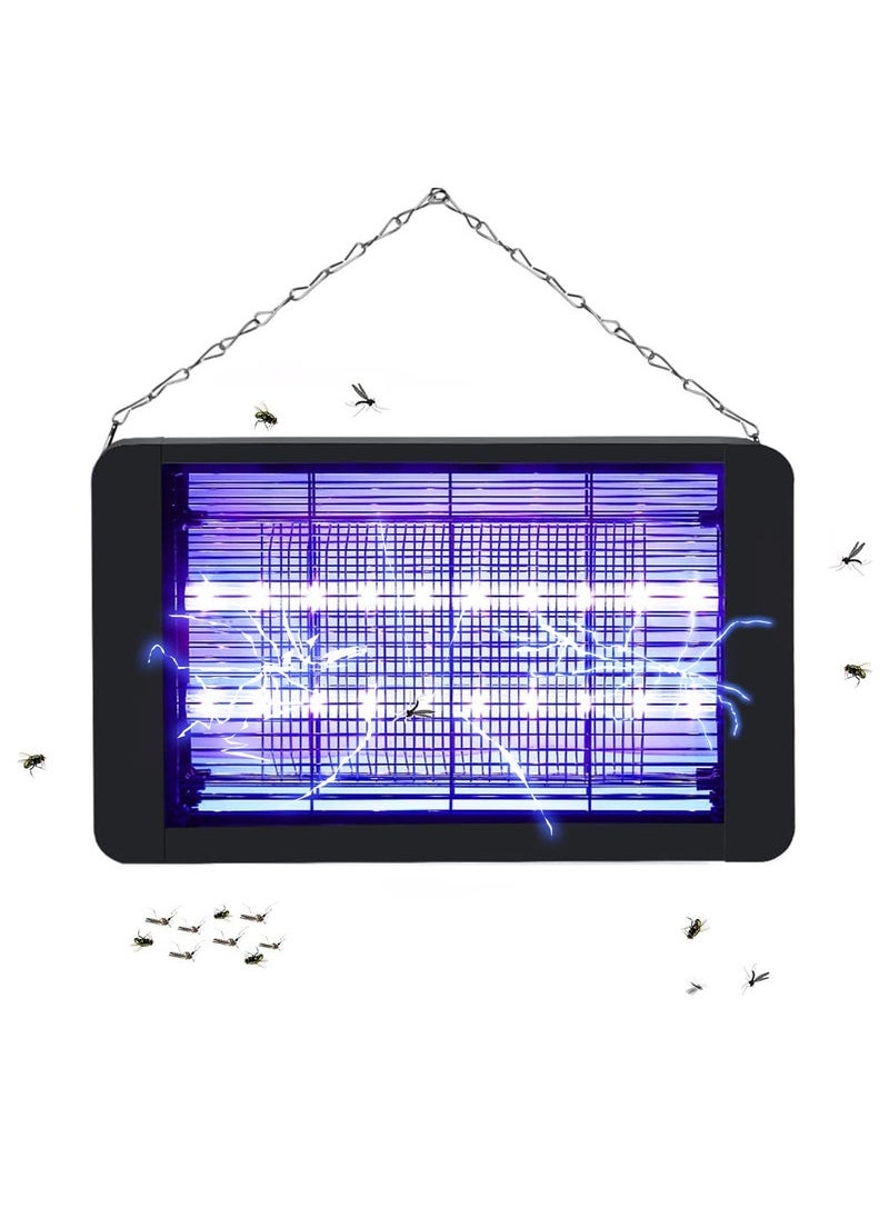 Captaintech Electric Mosquito Zapper,20W LED Indoor and Outdoor Flying Fly Insect Killer Lamp,Bug and Pest Trap Pest Repeller Repellent Traps Eliminator Catcher Lure Zapper Kills Mosquito  - Image 1