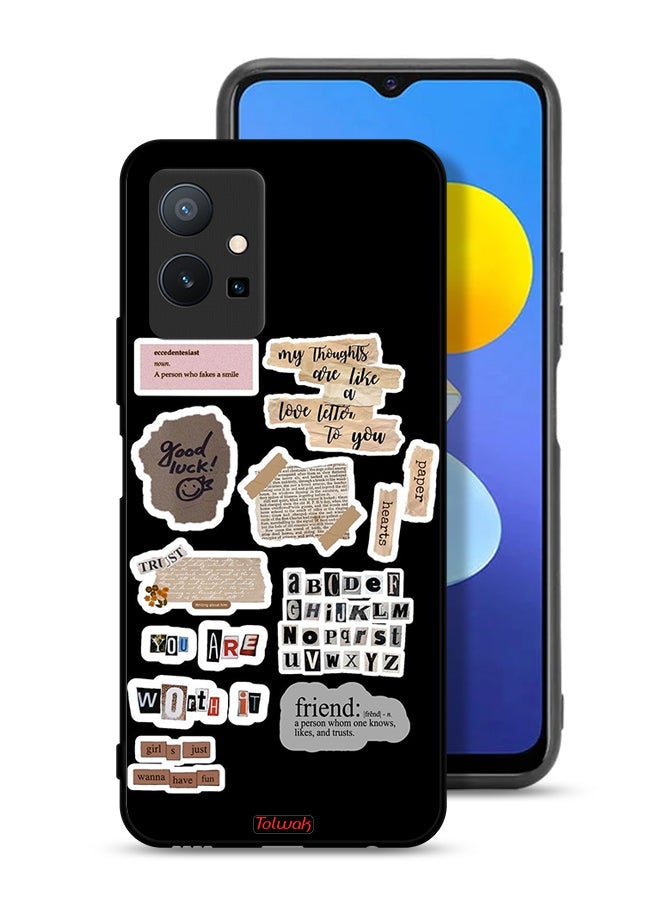 Tolwak Vivo T1 5G Protective Case Cover Good Luck Quotes Stickers - Image 1