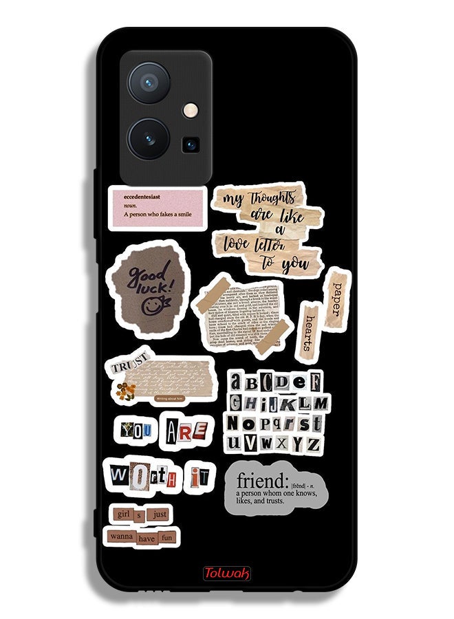 Tolwak Vivo T1 5G Protective Case Cover Good Luck Quotes Stickers - Image 2