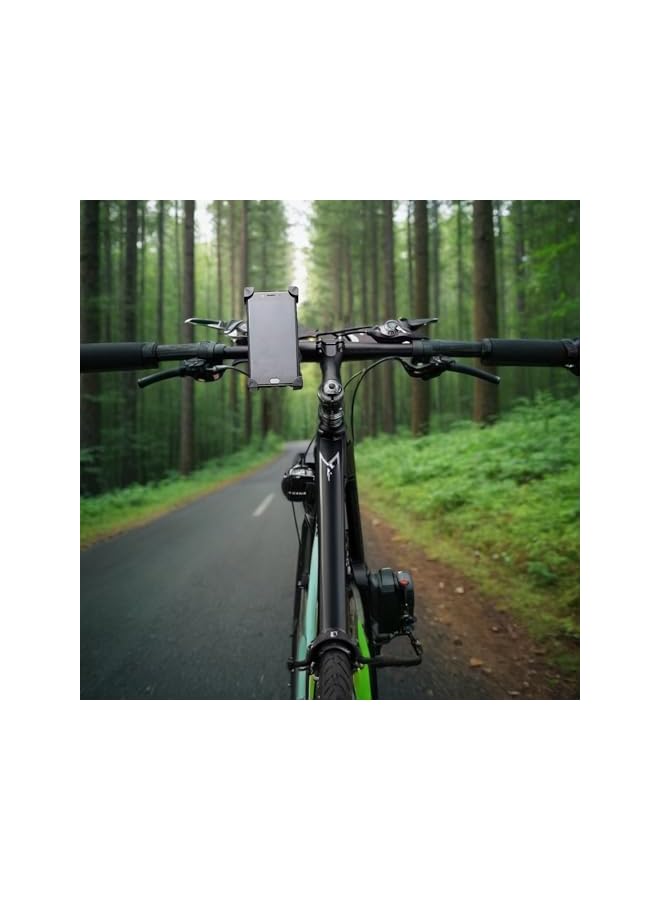 Green Tiger Bike Phone Mount for Motorcycle, Stable 360° Rotation, Universal Holder for 4-7 Inch Cellphones - Image 3