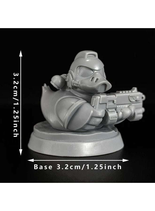 تمثال مصغر لبط الفضاء من راتنج ABS، تحفة خيال علمي للعبة الأدوار على الطاولة، 3.5 سم، للهواة - Image 4