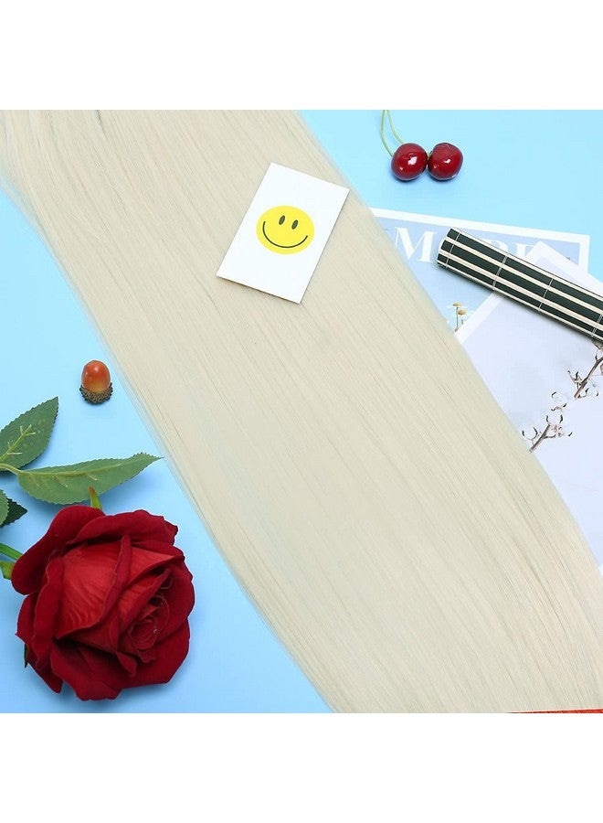 Akstore Wigs 32 inch Long Straight Anime Fashion Women's Cosplay Wig(Blonde) - Image 5