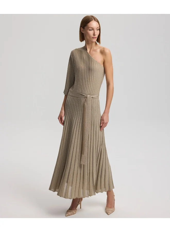 Asymmetric Knit Dress