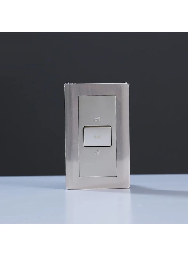 milano دانوب هوم - مفتاح دبل 45A ميلانو مع نيون (3X6) ذهبي - Image 1