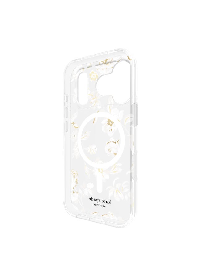 Kate Spade Case w/ Magsafe for Apple iPhone 17 Pro 6.3" | 12-Ft Drop Protection w/ Anti-Scratch Anti Yellowing Coating, Raised Edges, Fashion Case, Wireless Charging - Autumn Toile - Image 5