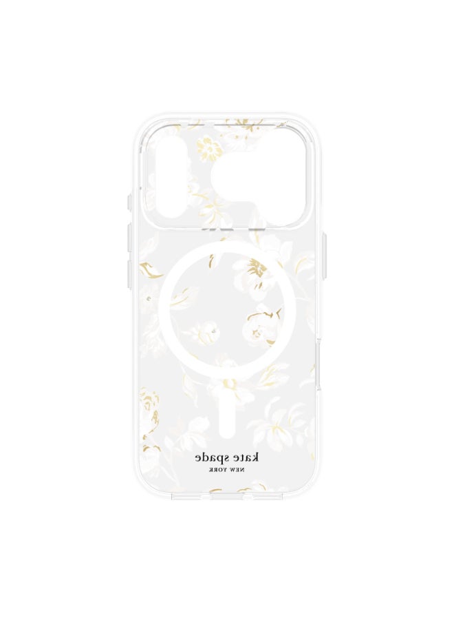 Kate Spade Case w/ Magsafe for Apple iPhone 17 Pro 6.3" | 12-Ft Drop Protection w/ Anti-Scratch Anti Yellowing Coating, Raised Edges, Fashion Case, Wireless Charging - Autumn Toile - Image 2
