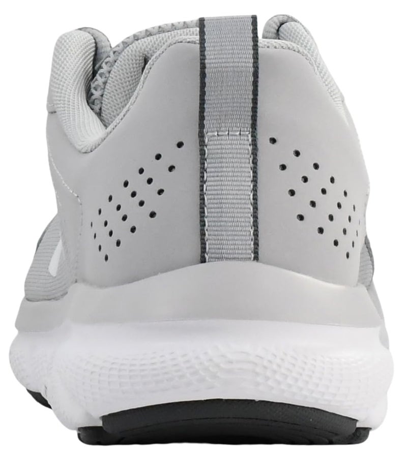 Under Armour Men's Charged Assert 9, Mod Gray (101)/White, 9 M US - Image 3