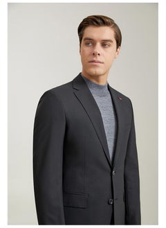 D'S DAMAT Ds Damat Black Classic Suit -41% Wool  - Image 3