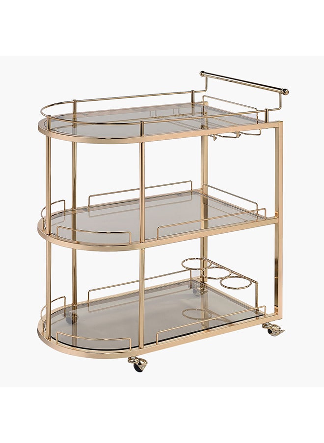 Home Box عربة تقديم بورتولا 3 طبقات 47.5 × 90.5 × 79.5 سم  - Image 1