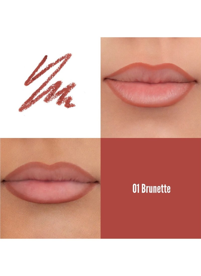 Janelle lip liner 01 Brunette