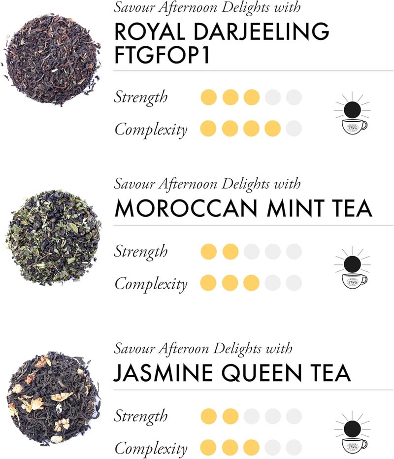 TWG Tea Around the Globe Selection Gift Set - 6 Exclusive Tea Blends with 30 Hand Sewn Cotton Teabags - Image 2