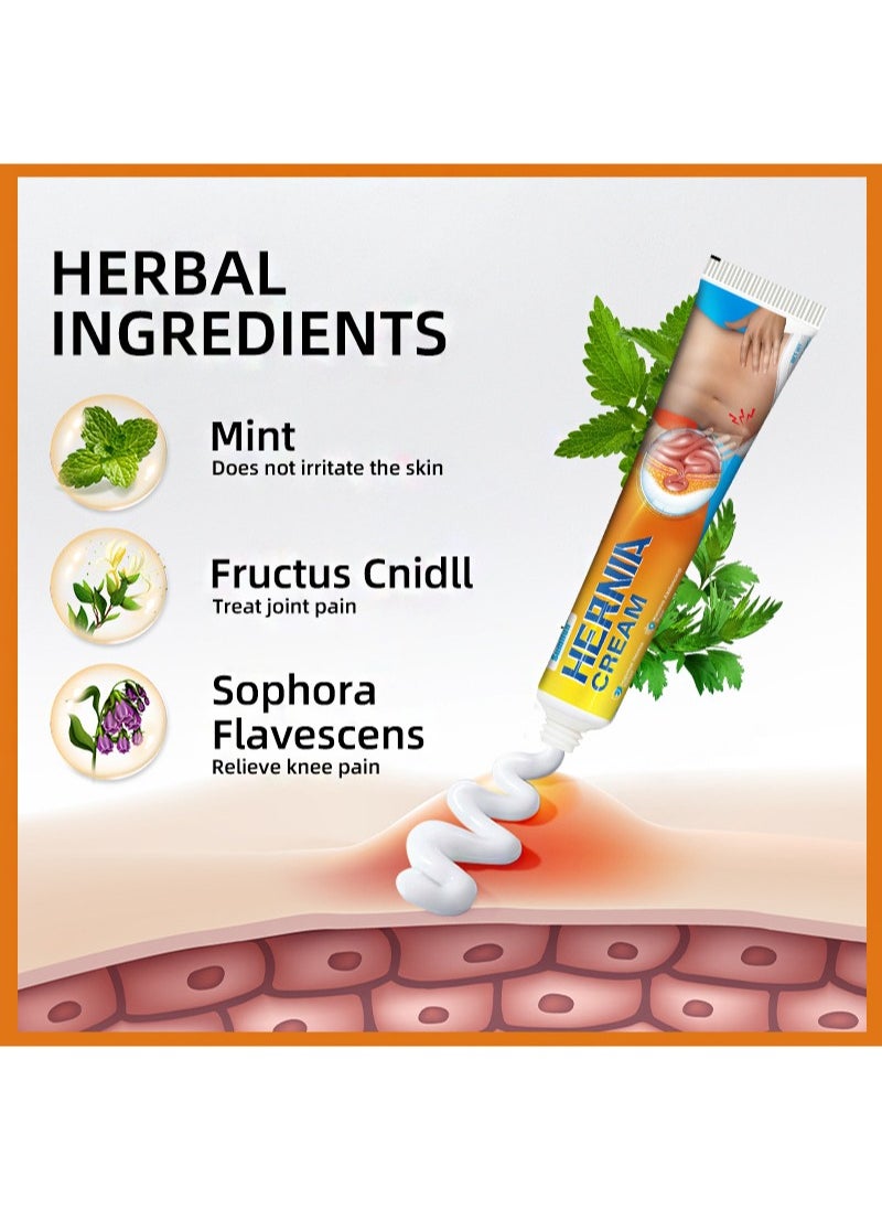 Sumifun - Hernia Cream，Hernia Treatment Ointment Decrease Abdominal Wall Pressure Ointment for Body Health Treatment（20g） - Image 1