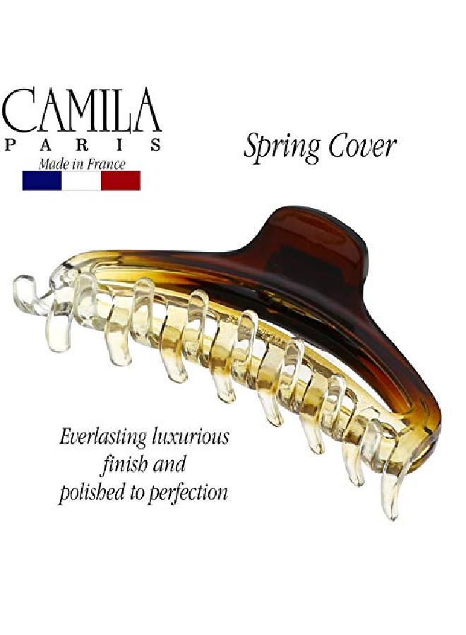 CAMILA Paris Cp2381 French Hair Clip For Women Small Narrow Cristal Girls Hair Claw Clips Jaw Fashion Durable And Styling Hair Accessories For Women Strong Hold No Slip Grip Made In France - Image 3