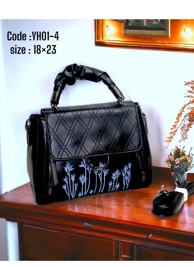 Generic - Ladies Shoulder & Hand Bag Lecture Design Faux Leather - Image 1