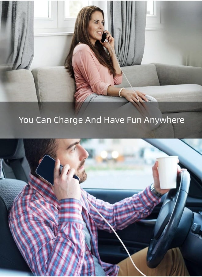 Flyview - iPhone Charger, [Apple MFi Certified] 1M USB to Lightning Cable Power Fast Charging Cord Compatible with iPhone 14/13/12/11 Pro Max/XS MAX/XR/XS/X/8/7/Plus/6S/6/SE/5S/iPad - Image 1