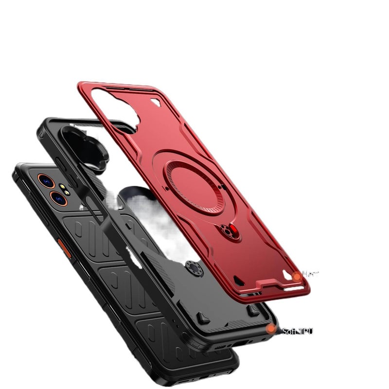 MagSafe Case | Shockproof Cover for Samsung Galaxy A55 | Kickstand | TPU+PC Drop Protection - Image 3