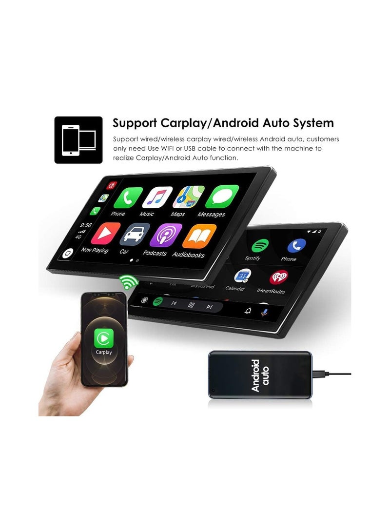 SHEZA STAR ستيريو سيارة اندرويد لفورد فيوجن مونديو 2013 الى 2019 2 جيجا رام 32 جيجا روم ميرور لينك واي فاي بي تي وراديو جي بي اس للملاحة وشاشة لمس اي بي اس 9 انش مع كاميرا احتياطية - Image 3