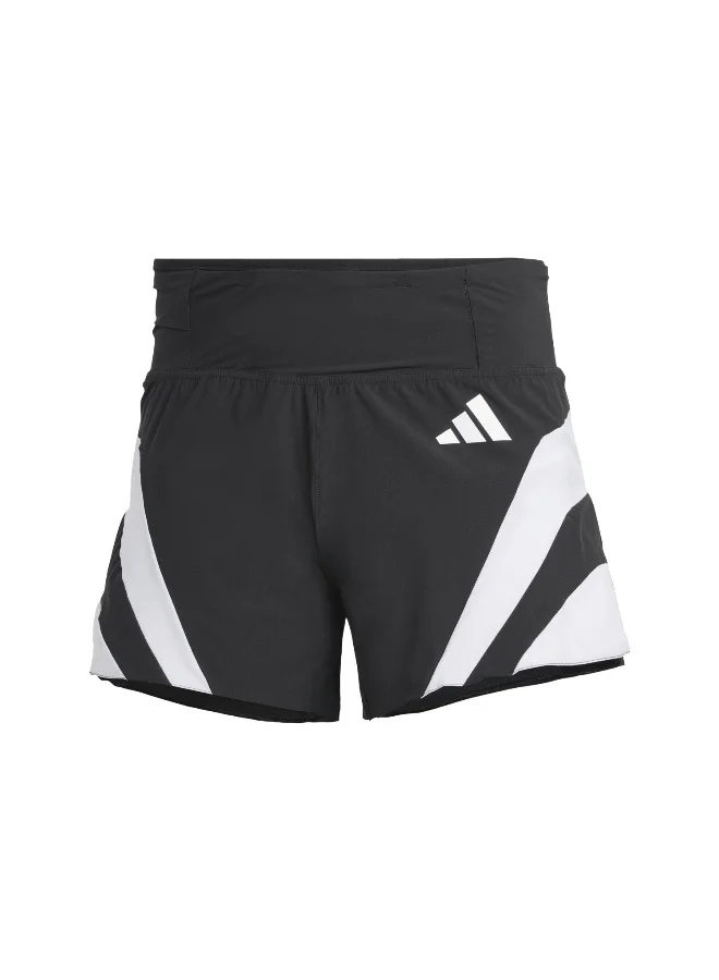 Adidas Adidas Adizero A Sht M Black Running Shorts For Men XS 5"