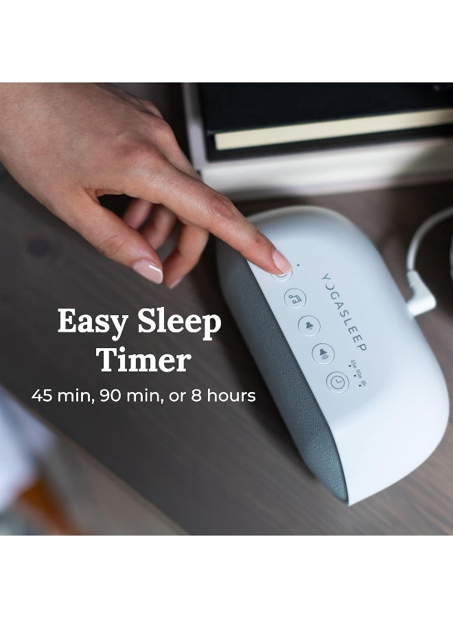 marpac آلة الضوضاء البيضاء للسفر من يوجاسليب ساوندسنتر مع 6 أصوات طبيعية ومؤقت نوم، ضوضاء بنية للاسترخاء، التأمل، خصوصية المكتب ونوم أفضل، ضرورة في حضانة الأطفال والبالغين - Image 3