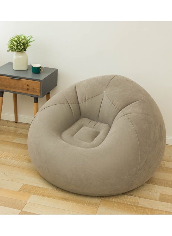 Beauenty Beanless Bag Chairs Inflatable Lounge Chair Blow up Chairs Camping Chairs Inflatable Lazy Sofa Folding Portable Inflatable Chair for Living Room Bedroom Reading Room Ccamping or Picnic  - Image 1