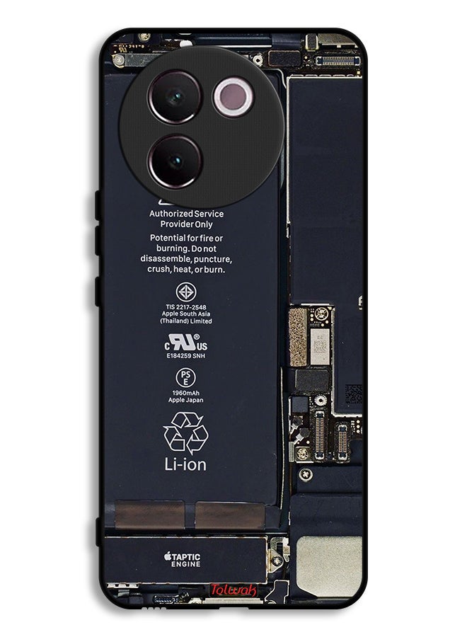 Tolwak Vivo V30e 5G Protective Case Cover Phone Circuit Pattern - Image 1