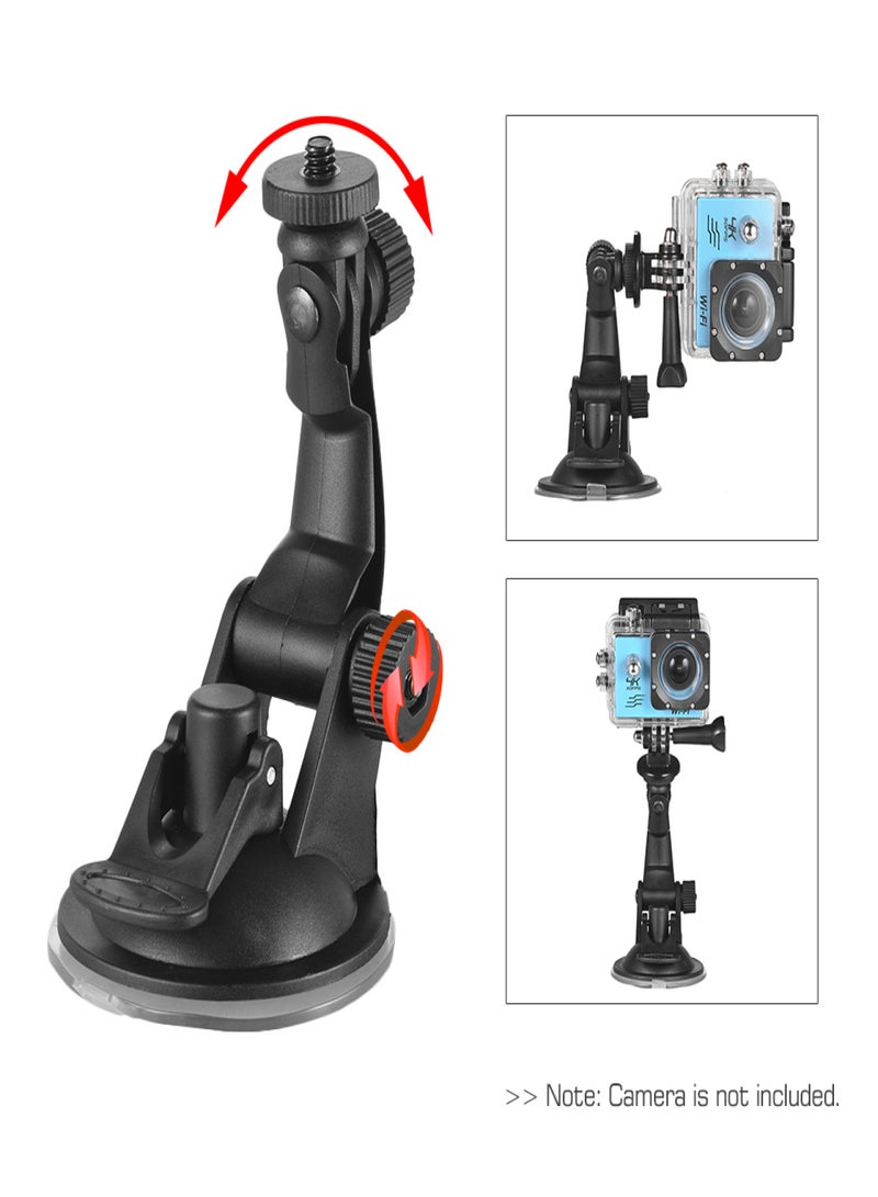 Action Camera Accessories Car Suction Cup Mount + Tripod Adapter for GoPro hero 7/6/5/4 SJCAM /YI  - Image 5
