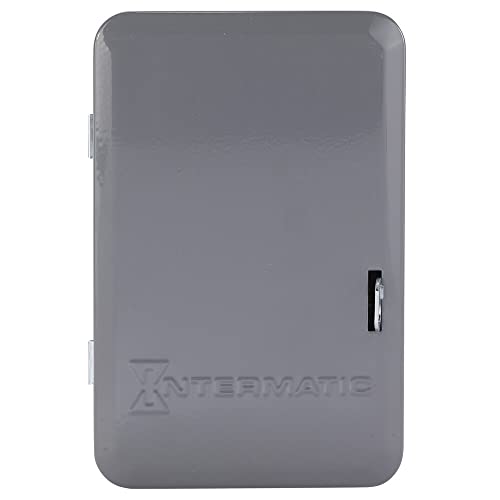 Intermatic ET1125C 24-Hour 30-Amp Electronic Time Switch, 120-277 VAC, NEMA 1, 2-Circuit/30-Amp Rating , Gray - Image 2