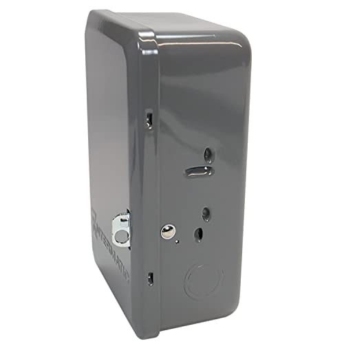 Intermatic ET1125C 24-Hour 30-Amp Electronic Time Switch, 120-277 VAC, NEMA 1, 2-Circuit/30-Amp Rating , Gray - Image 3