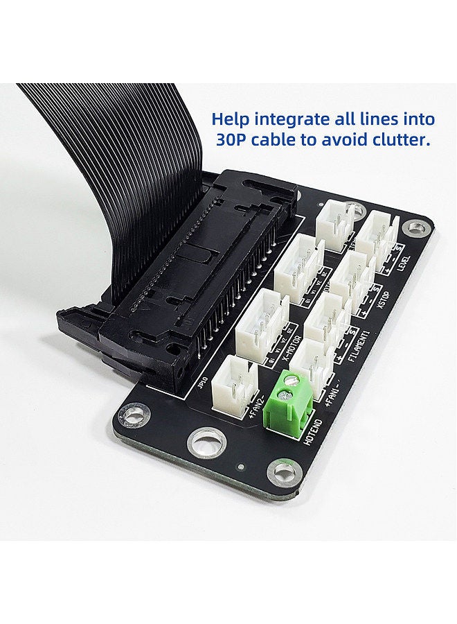 Tronxy 3D Printer Parts Adapter Board with 82cm 30Pin Cable Compatible with XY-2 Pro/X5SA Series 3D Printer  - Image 5