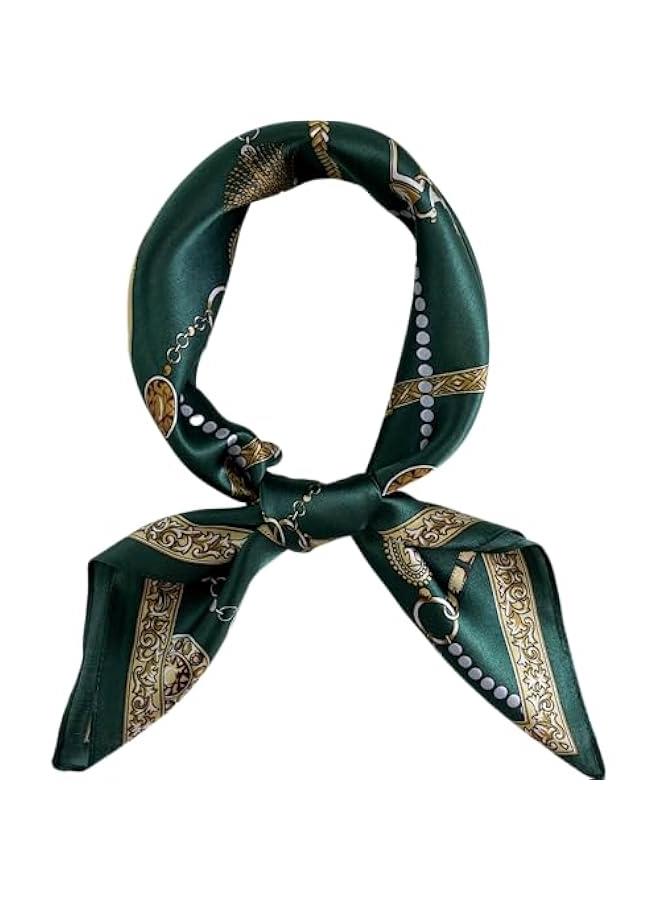 Arabest Luxurious 100% Mulberry Silk Hair Scarf - Stylish 27-Inch Square for Women - Elegant Lightweight Neck Scarf in Gift Box - Image 1