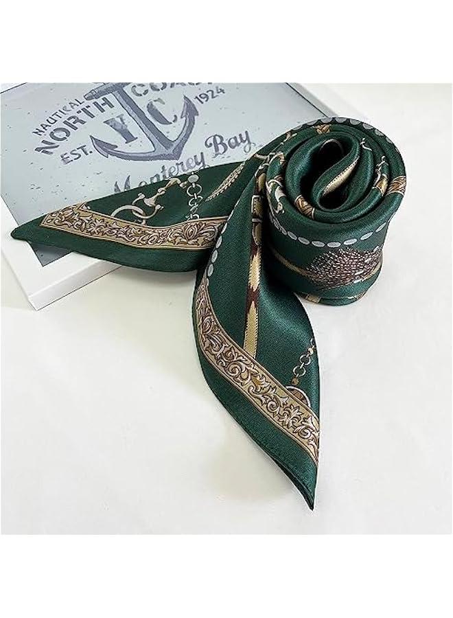 Arabest Luxurious 100% Mulberry Silk Hair Scarf - Stylish 27-Inch Square for Women - Elegant Lightweight Neck Scarf in Gift Box - Image 3