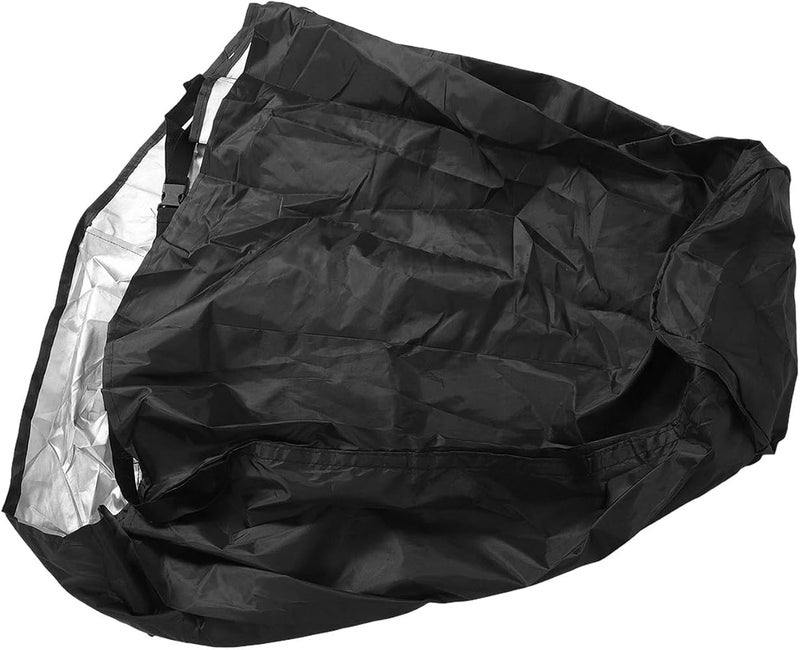 Bewinner Water Proof Dust Proof Sun 600D Oxford Cloth Pool Sand Filter Pump Cover for Above Ground Pumps, 66x62x72cm Heavy Duty Outdoor Pump Protector with Easy Access Zip Opening - Image 4