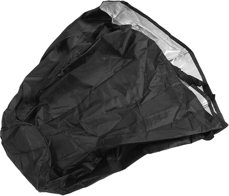 Bewinner Water Proof Dust Proof Sun 600D Oxford Cloth Pool Sand Filter Pump Cover for Above Ground Pumps, 66x62x72cm Heavy Duty Outdoor Pump Protector with Easy Access Zip Opening - Image 1