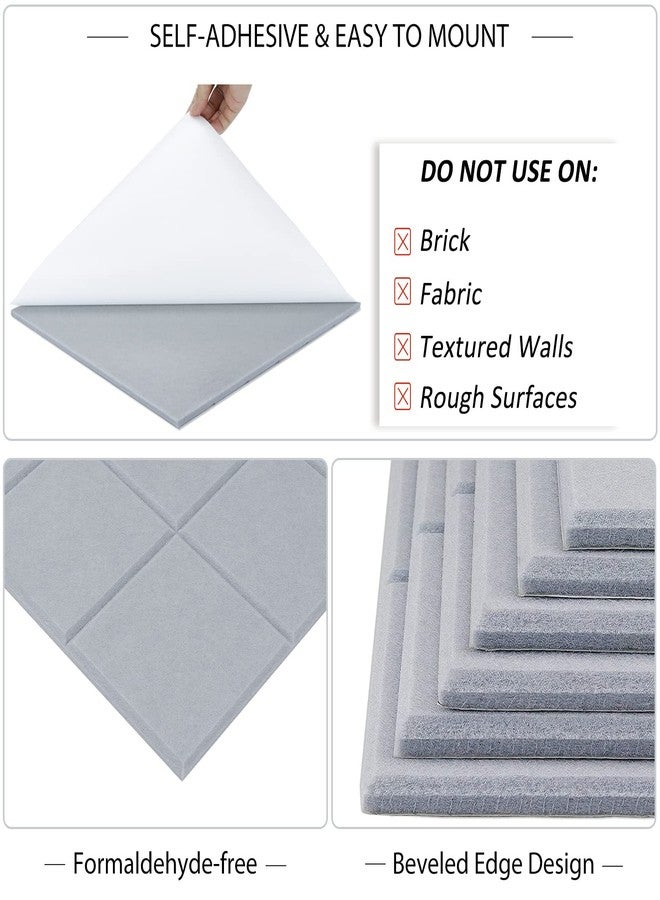 BXI Felt Bulletin Board - 12 X 12 X 0.4 Inches 6 Pcs Self-Adhesive Poster Cork Board with 30 Push Pins, Thick Pin Tiles Display Vision Board, Photo Picture Panels for Home Office Classroom Walls - Image 5