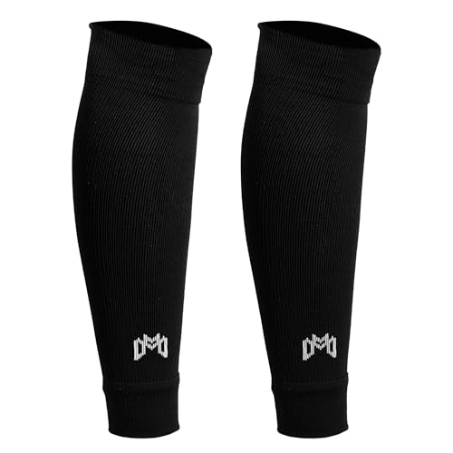 MediCaptain Pre Cut Soccer Sock Sleeves, Companion for Soccer Grip Socks, Securely Holds Shin Guards, Compression Leg Warmer (Sky Blue, One Size) - Image 1
