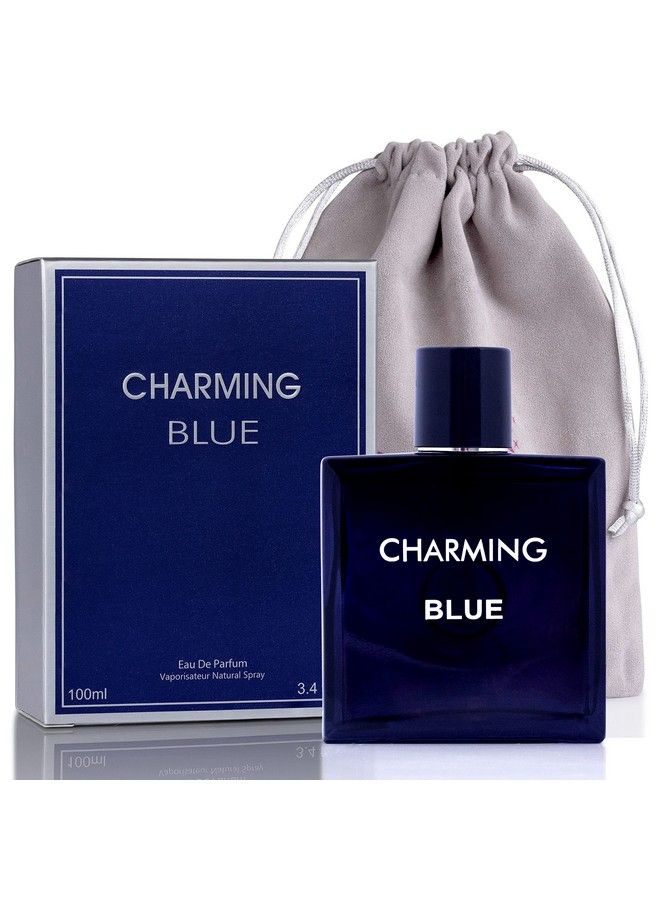 NovoGlow Charming Blue For Men 3.4 Fl. Oz. 100Ml Men - Image 2