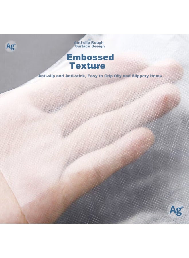 Chahua Disposable Gloves Antibacterial Thickened Bagged Extracted Hygienic Food Grade Children'S Gloves 100 Pieces - Image 5