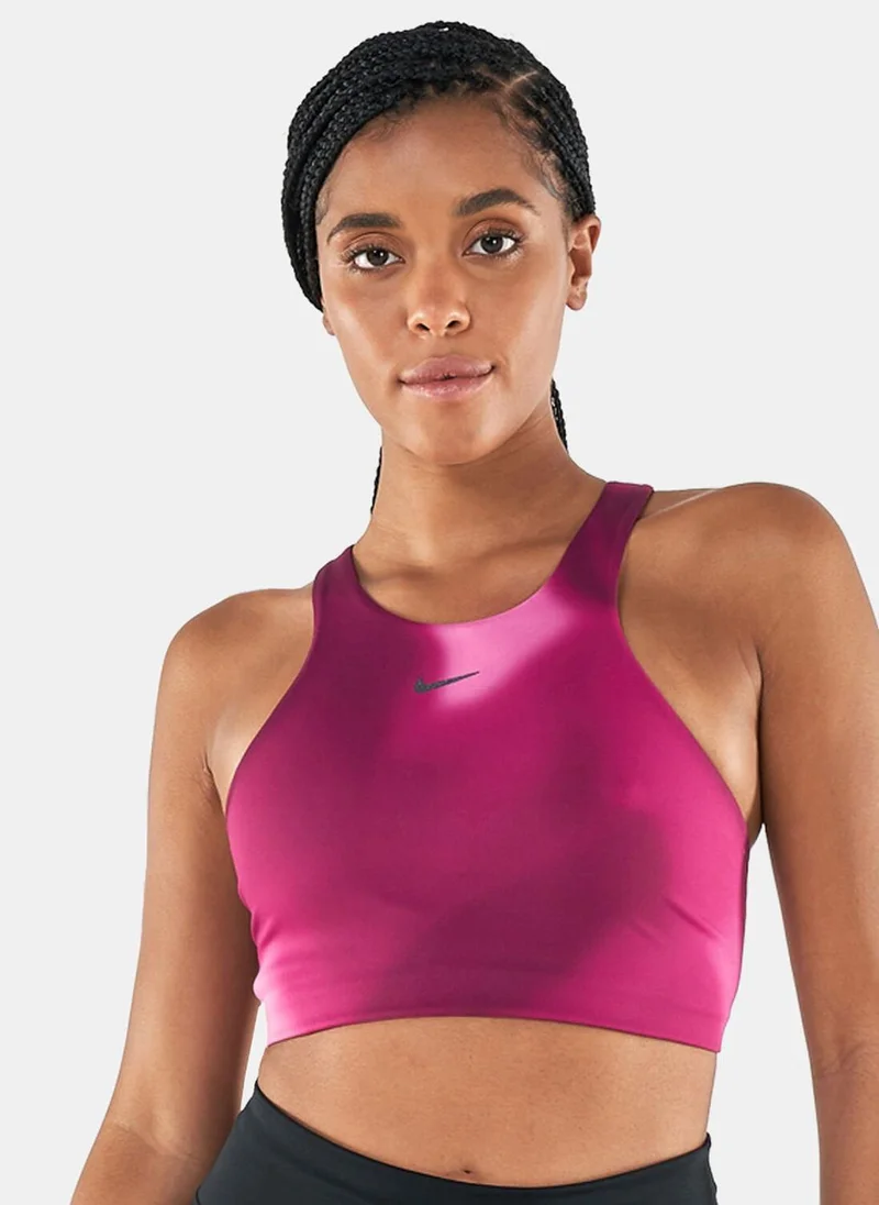 Nike Women's Yoga Dri-FIT Swoosh Allover Print Sports Bra