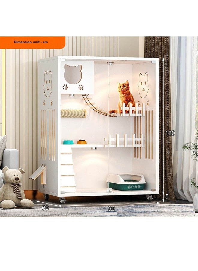 NKX Multifunctional Cat Villa Perfect For Showcasing for Home Style - Image 1