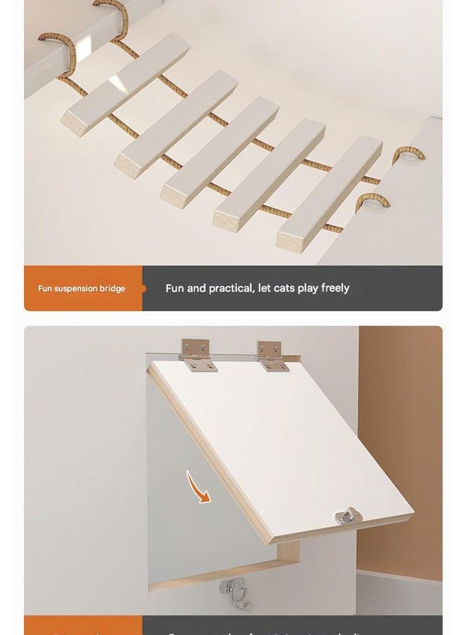 NKX Multifunctional Cat Villa Perfect For Showcasing for Home Style - Image 4