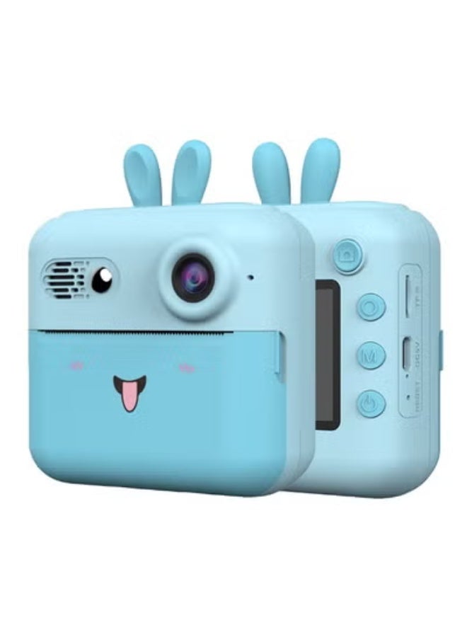 Generic Instant Print Camera for Kids - 1080P HD, 48MP, Bluetooth, Free App, Fun Filters, Gift for Boys and Girls - Camera for Kids 3-12 yo - Blue  - Image 4