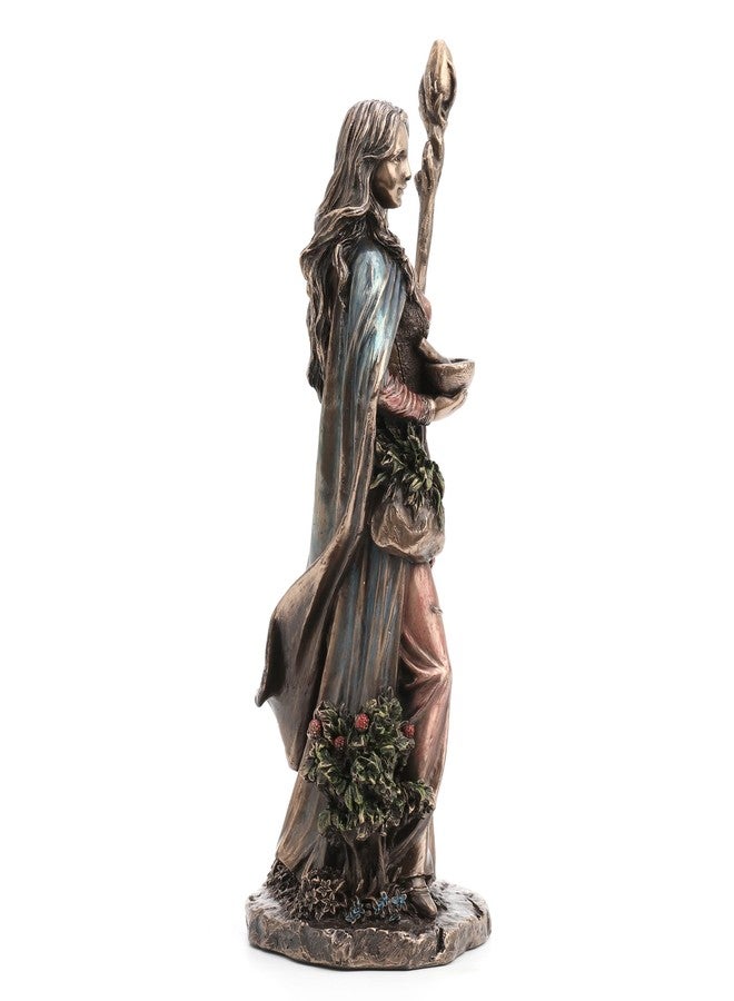 Veronese Design 9 1/2" Eir The Valkyrie of Protection Resin Statue Cast Bronze Finish - Image 4