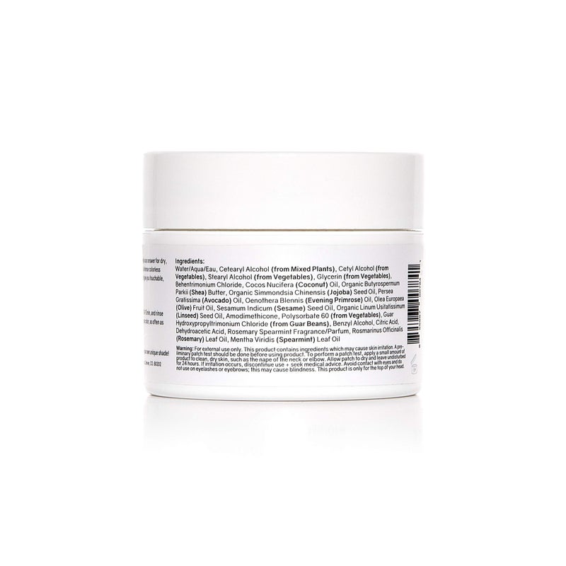 oVertone Haircare The Remedy Colorless Hydrating Mask with Shea Butter & Coconut Oil, Cruelty-Free, 8 oz - Image 2